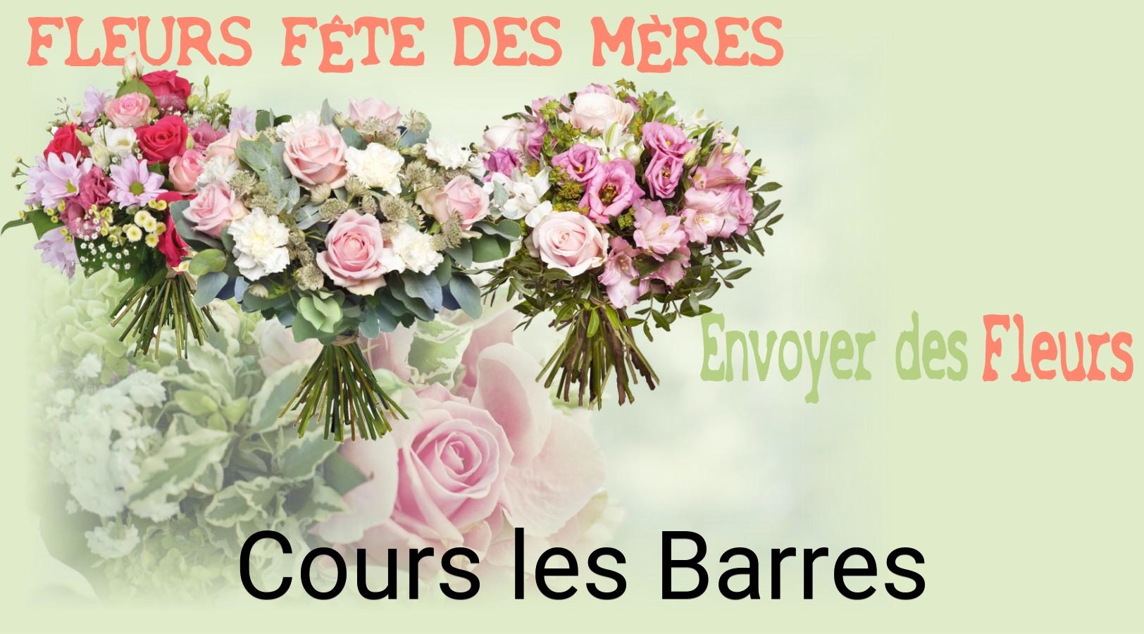 Bouquet de Fête des Mères livré à Cours-les-Barres